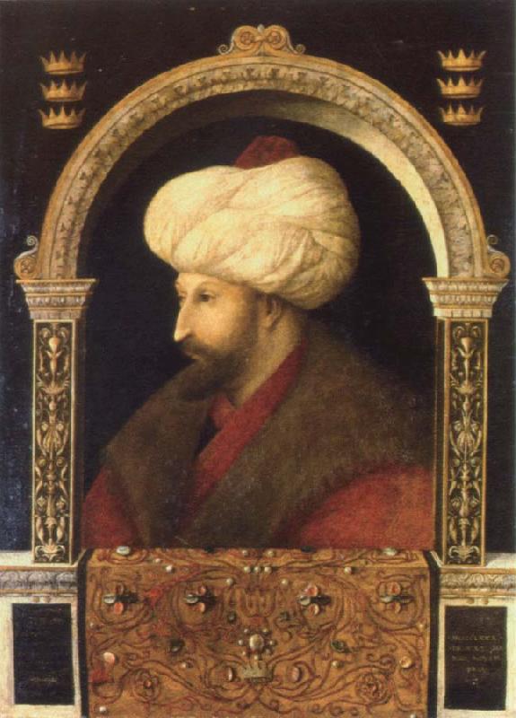 Gentile Bellini the sultan mehmet ll